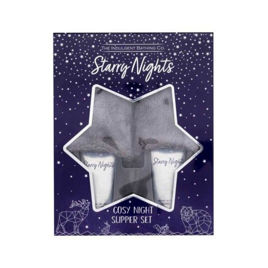 Darilni set XPEL Lavender & Limeflower - s copati