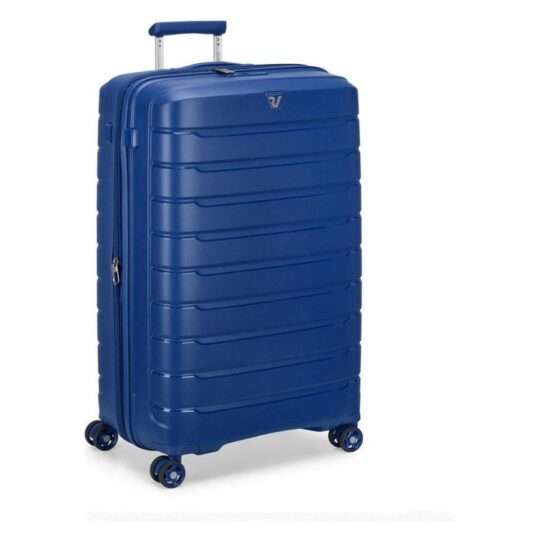 Kovček RONCATO Butterfly - moder, velik, trdi