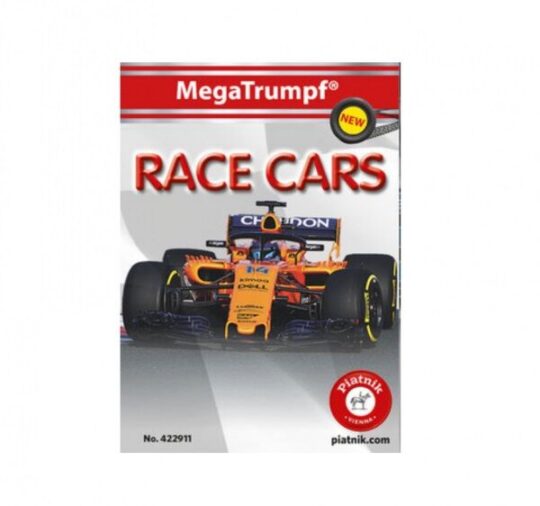 Karte PIATNIK Race Cars - avtomobilske dirke