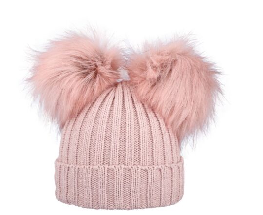 Kapa CAPU - roza, z dvema cofoma, ženska