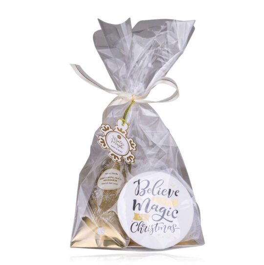 Darilni set ACCENTRA - krema za roke, ogledalo, mrežica