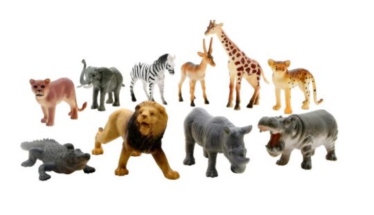 Figure WENNO - divje živali, 10 kos