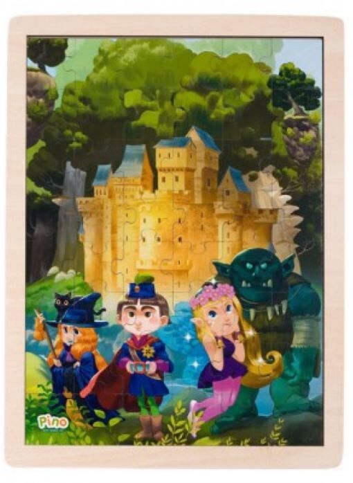 Sestavljanka PINO TOYS - grad, 48 kosov