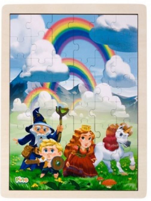 Sestavljanka PINO TOYS - pod mavrico, 48 kosov