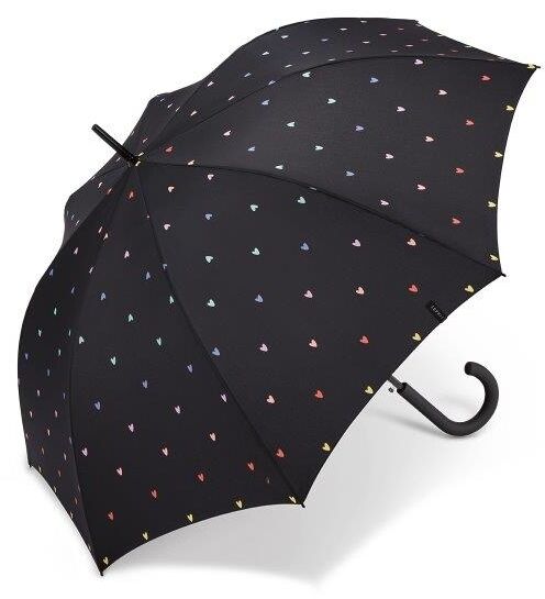 Dežnik ESPRIT Sweetheart - srčki, dolg