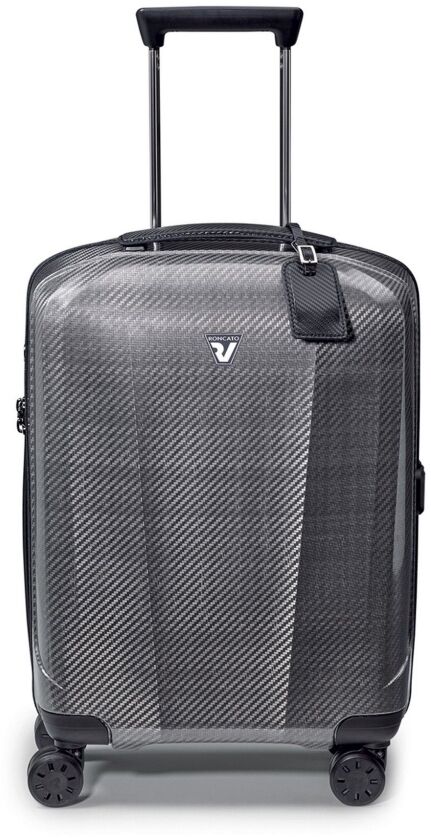 Kabinski kovček RONCATO We Are Glam - črn/platinum, trdi