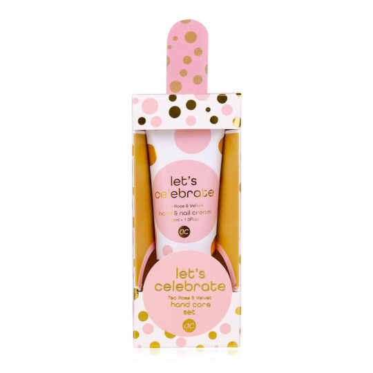 Darilni set ACCENTRA Let’s Celebrate - krema za roke, pilica