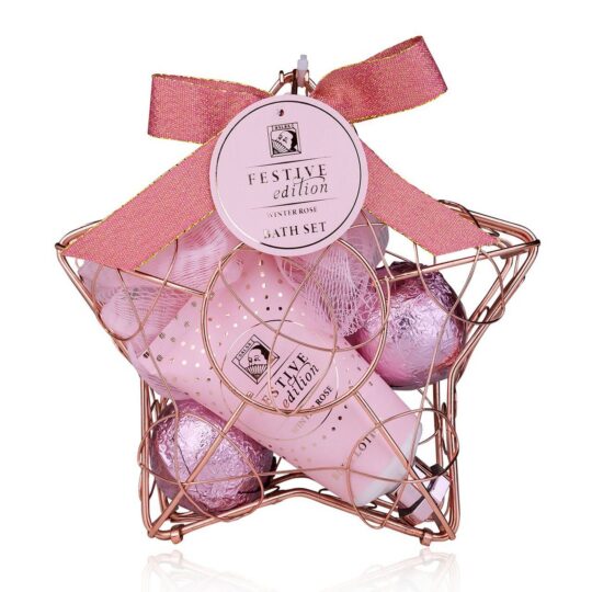 Darilni set ACCENTRA Festive Edition - losjon, bombica, mrežica