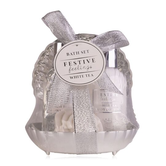 Darilni set ACCENTRA Silver Fest Feelings - gel 100ml, losjon 100ml, milo