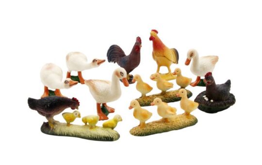 Figure WENNO - domače živali, 10 kos, 5-8 cm