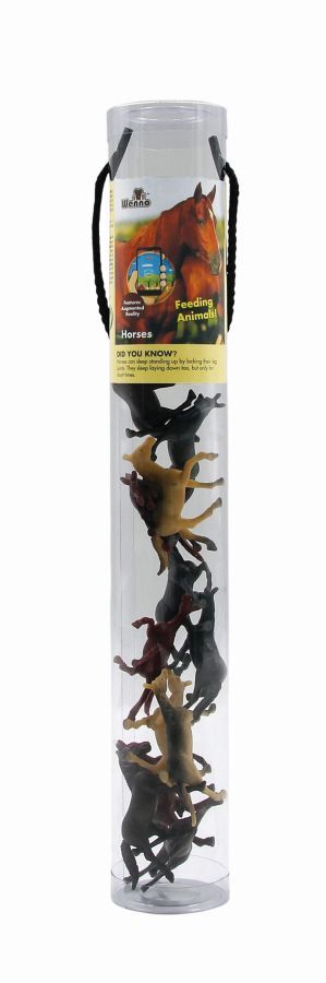 Figure WENNO - konji, 12 kos, 6-8 cm