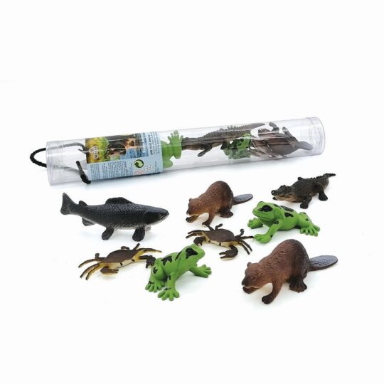 Figure WENNO - vodne živali, 8 kos, 8-12 cm
