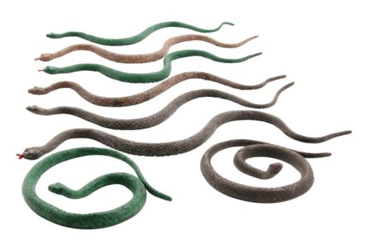 Figure WENNO - kače, 8 kos, 6-12 cm