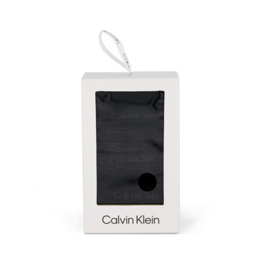 Ženske nogavice CALVIN KLEIN - dolge, črne, 3 pari, one size