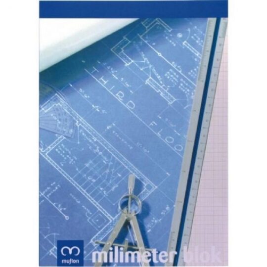 Blok milimetrski - A4, 20 listov