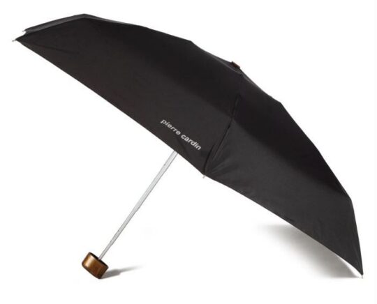 Dežnik MYBRELLA - zložljiv, imitacija lesa