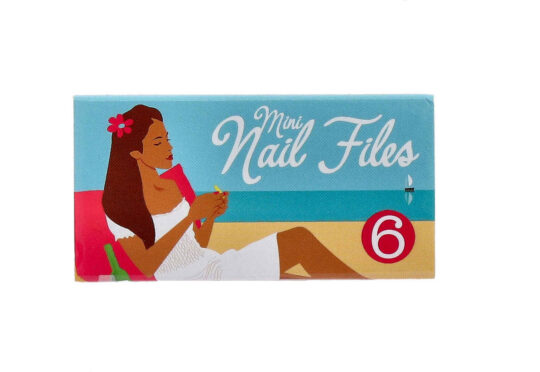 Pilica za nohte HOUSE OF MARBLES mini - 6 kos