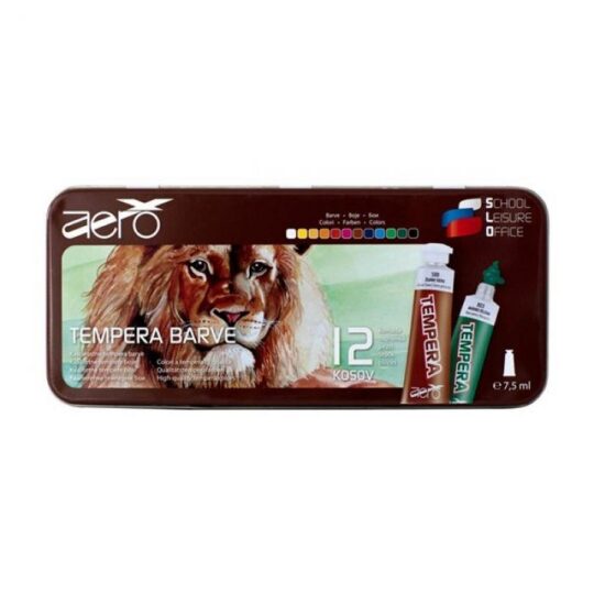 Tempera AERO - pločevinka Leo, 7,5 ml, 12/1