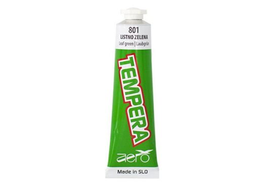 Tempera AERO TE 1/C - listnata zelena 801, 42 ml
