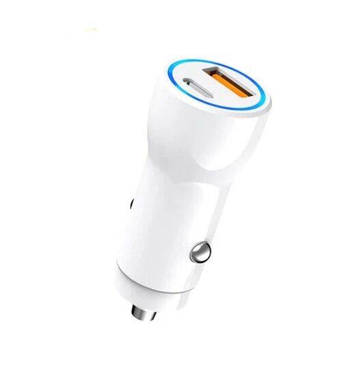 Avtopolnilec ASPOR - 38W, USB-C + USB-A