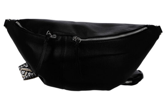 Torbica za čez ramo LS COLLECTION Dublin - črna