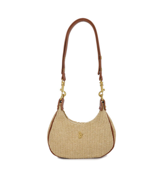 Torbica za čez ramo LS COLLECTION Phil - bež