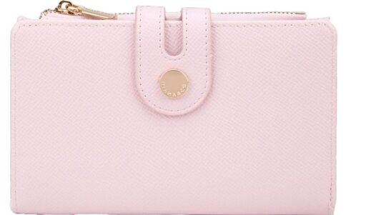 Denarnica LS COLLECTION Diana - roza, darilna škatla