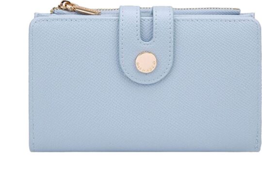 Denarnica LS COLLECTION Diana - svetlo modra