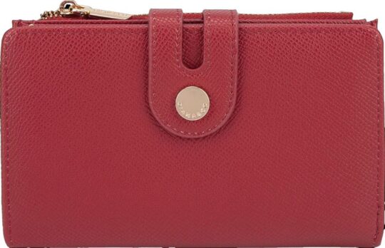 Denarnica LS COLLECTION Diana - rdeča, darilna škatla