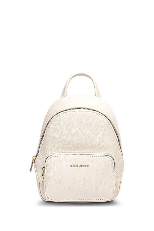 Modni nahrbtnik DAVID JONES - krem