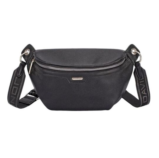 Torbica za čez ramo DAVID JONES - črna