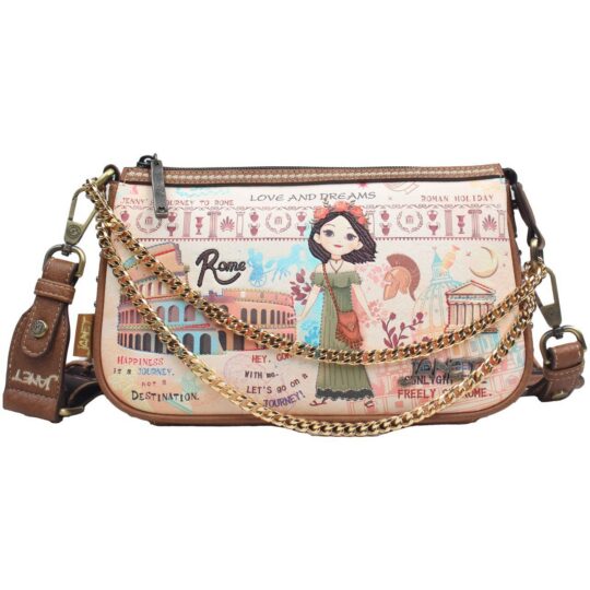 Torbica za čez ramo JANET DENESE A Tour of Rome - ženska