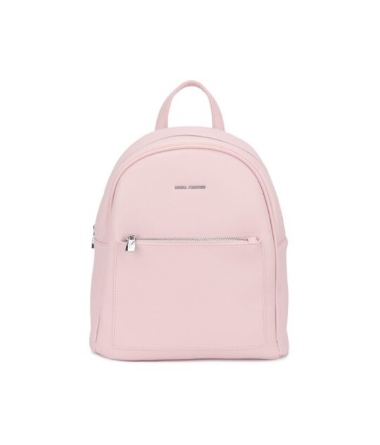 Modni nahrbtnik LS COLLECTION Phil - roza, eleganten, prostoren