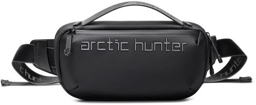 Torbica za okoli pasu ARCTIC HUNTER Cross - črna, 3 l