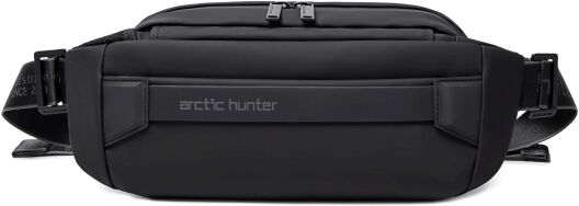 Torbica za okoli pasu ARCTIC HUNTER Cross - črna, 3 l