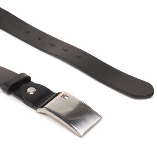 Pas TOMMY HILFIGER - črn, moški, 105 cm