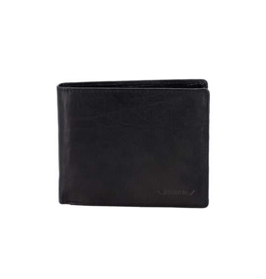 Denarnica CESARE BRINIOLLI Aviator - črna