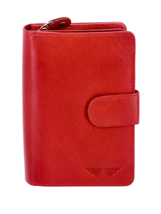 Denarnica AVIATOR - črna, usnjena, ženska