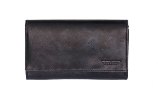 Denarnica CESARE BRINIOLLI Aviator - rdeča, usnjena