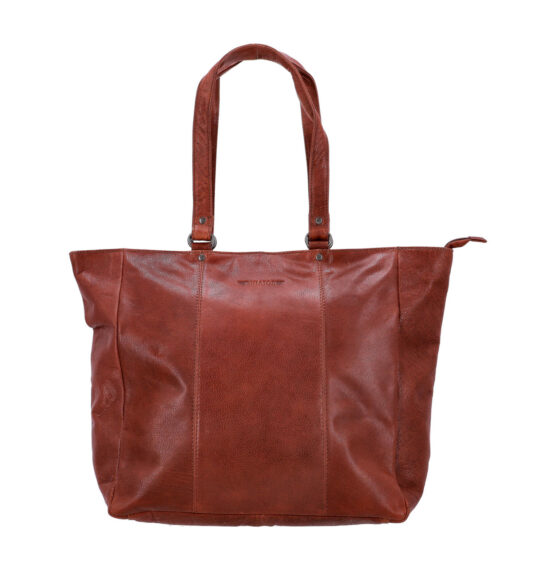 Poslovna torba  AVIATOR - rjava, usnjena, moška