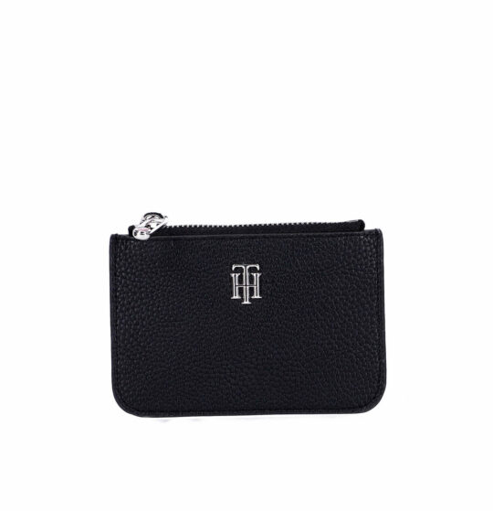 Etui za kartice TOMMY HILFIGER Element - črn