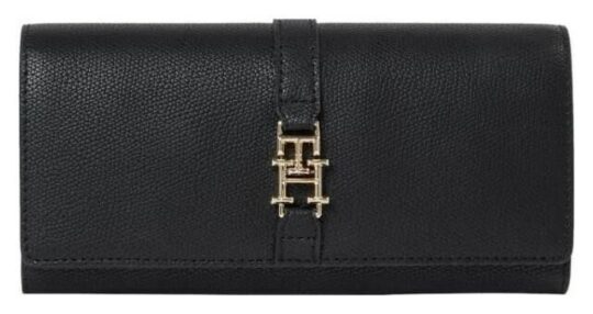 Denarnica TOMMY HILFIGER - črna