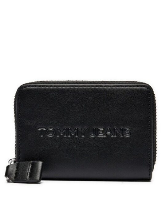 Denarnica TOMMY HILFIGER ESS must - črna