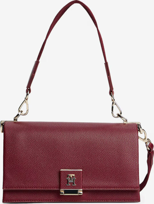 Torbica za čez ramo TOMMY HILFIGER Her Med - bordo