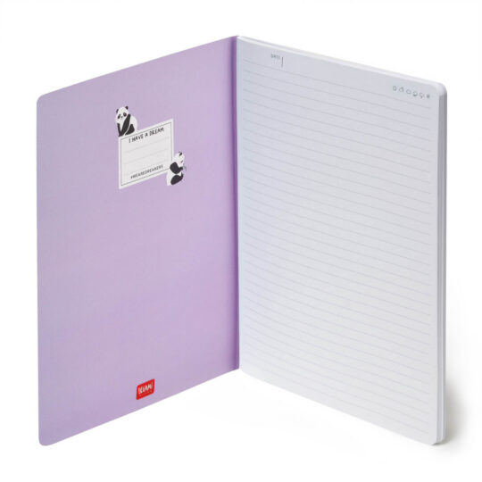 Beležka LEGAMI - B5, 18 x 24 cm, Panda