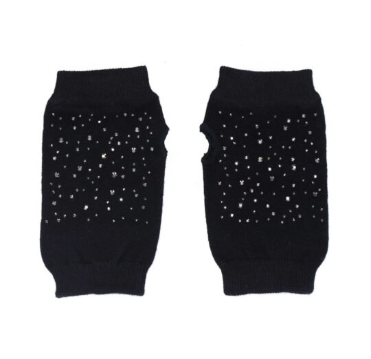 Rokavice LS COLLECTION Grace - črne, brez prstov