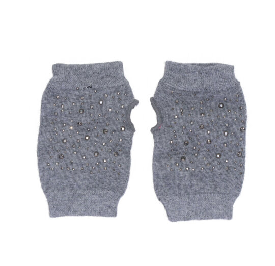 Rokavice LS COLLECTION Grace - sive, brez prstov