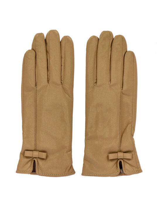 Rokavice LS COLLECTION Diana - bež, v darilni embalaži