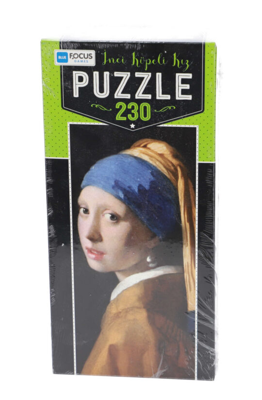 Puzzle BLUE FOCUS GAMES - Dekle z bisernim uhanom, 230 kos