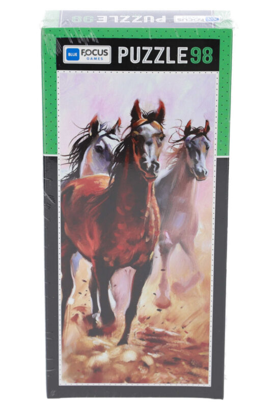 Puzzle BLUE FOCUS GAMES - konji, 98 kos